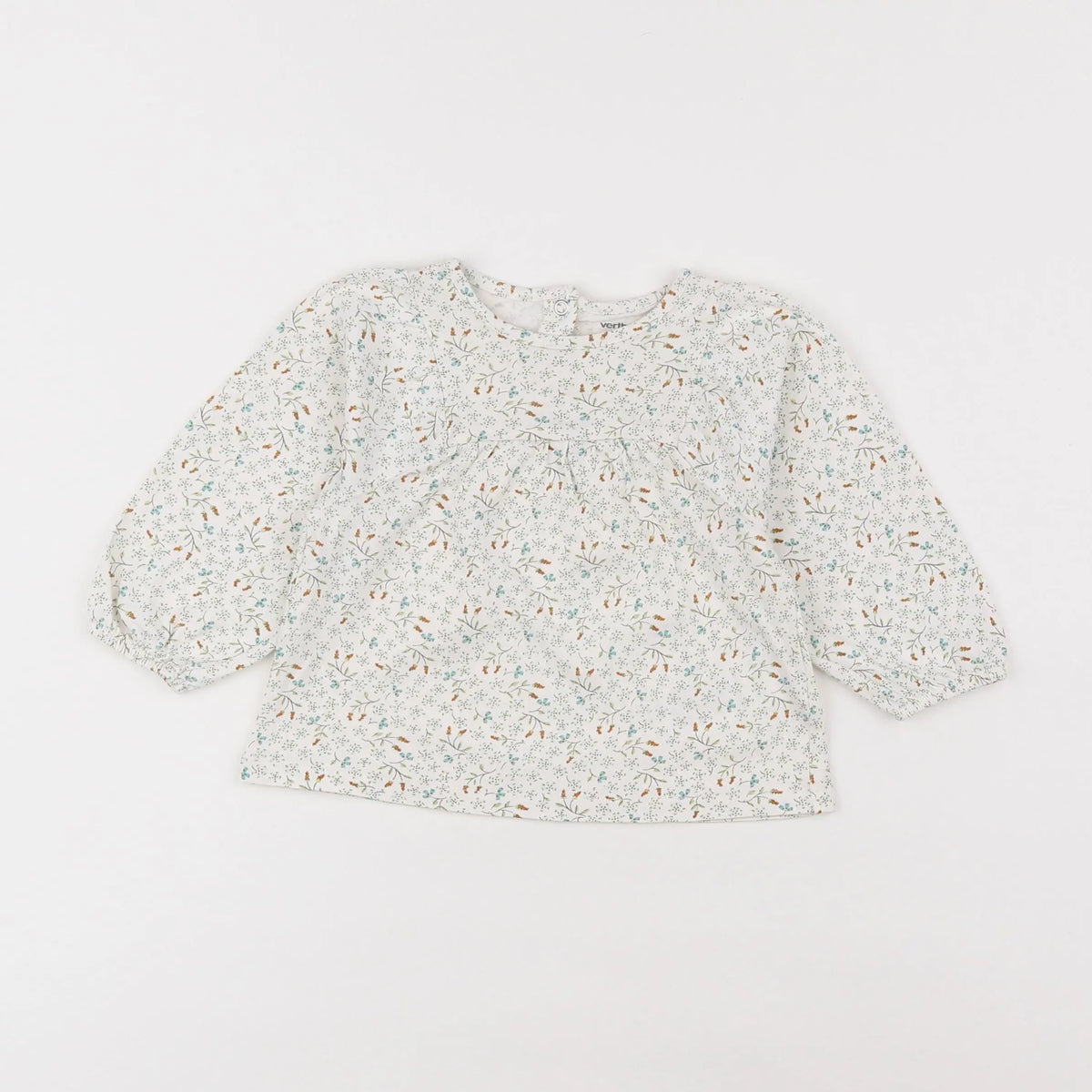 Vertbaudet - tee-shirt blanc - 12 mois