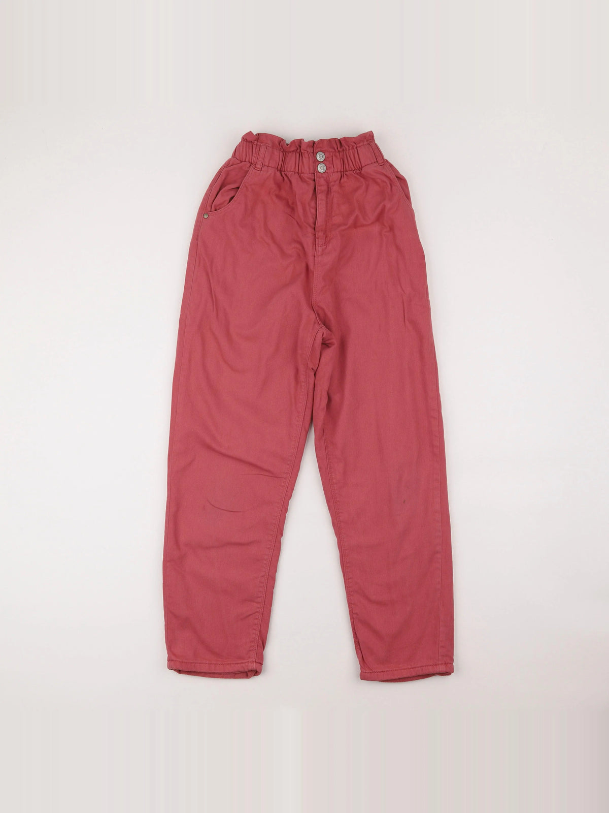 Vertbaudet - pantalon doublé rose - 14 ans