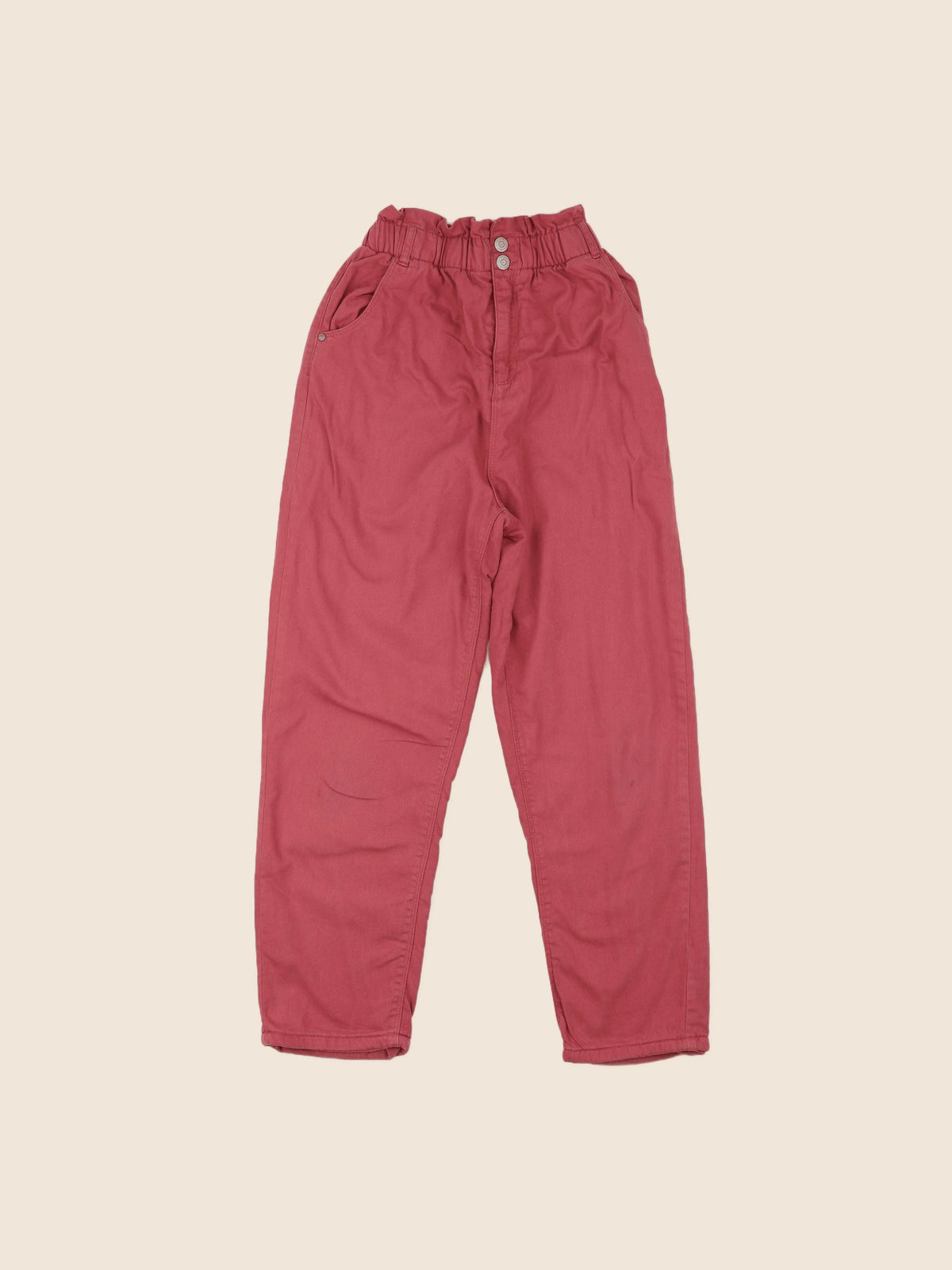 Vertbaudet - pantalon doublé rose - 14 ans