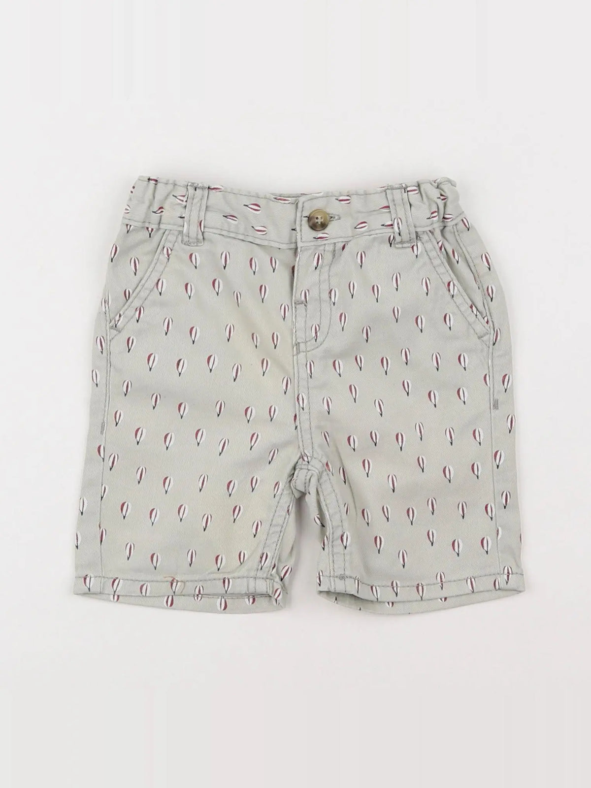La Redoute - short gris - 12 mois