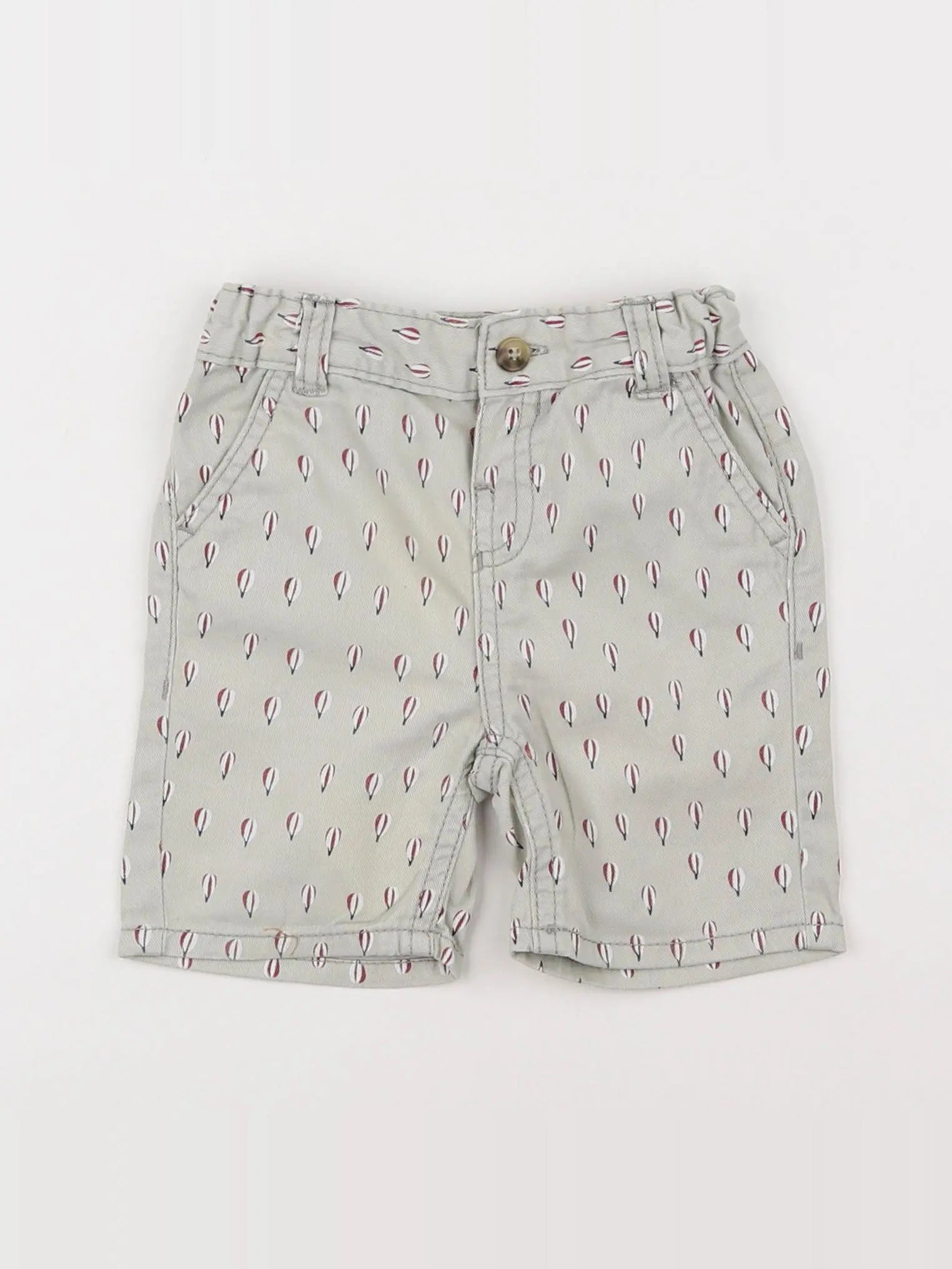La Redoute - short gris - 12 mois