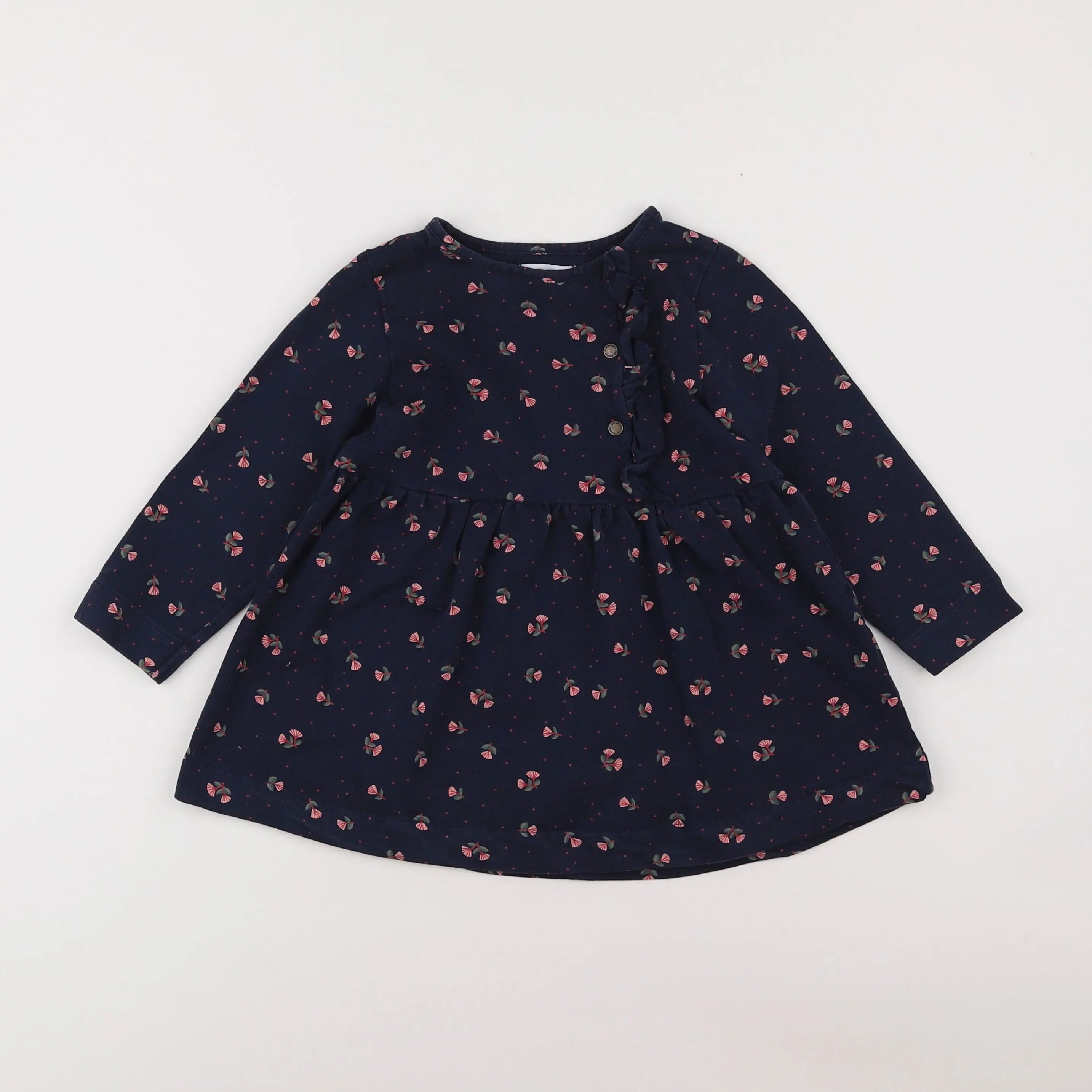 Vertbaudet - robe bleu - 3 ans