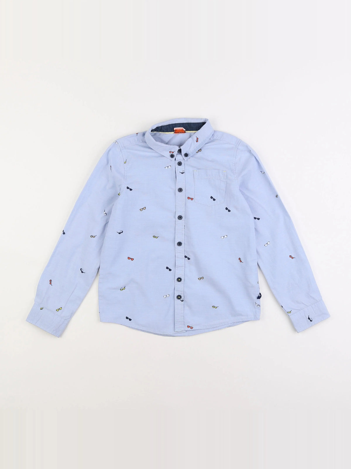 Tape à l'oeil - chemise bleu - 8 ans