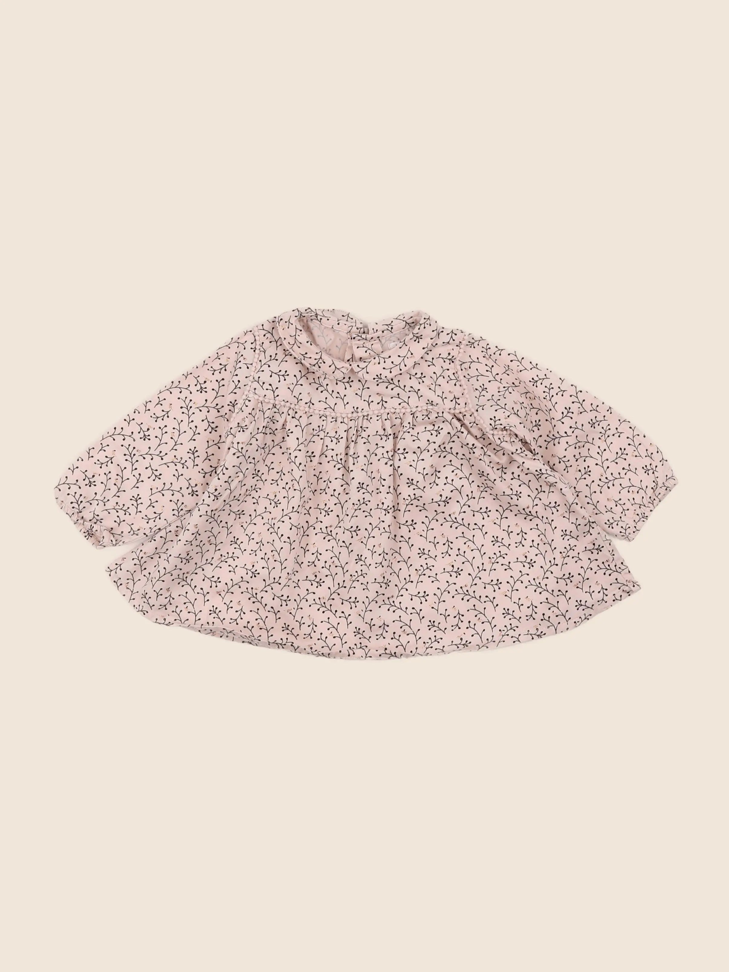 Boutchou - blouse rose - 6 mois