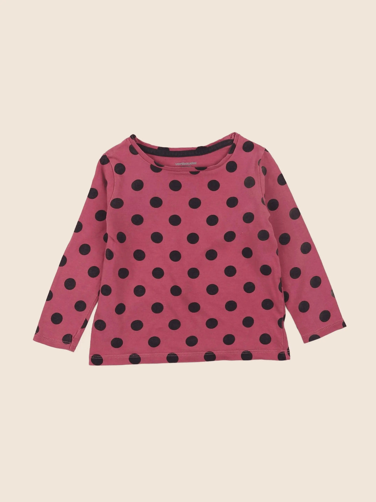 Vertbaudet - tee-shirt rose - 2 ans