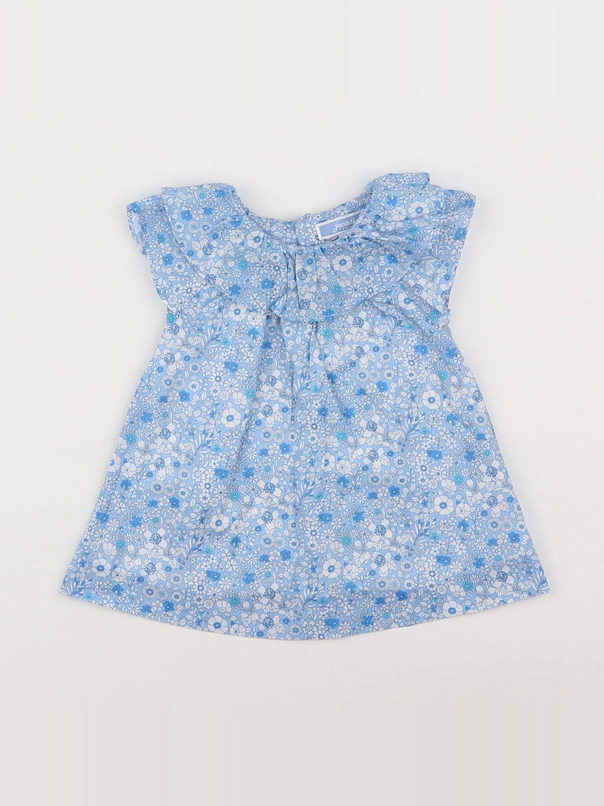 Jacadi - robe liberty bleu - 3 mois