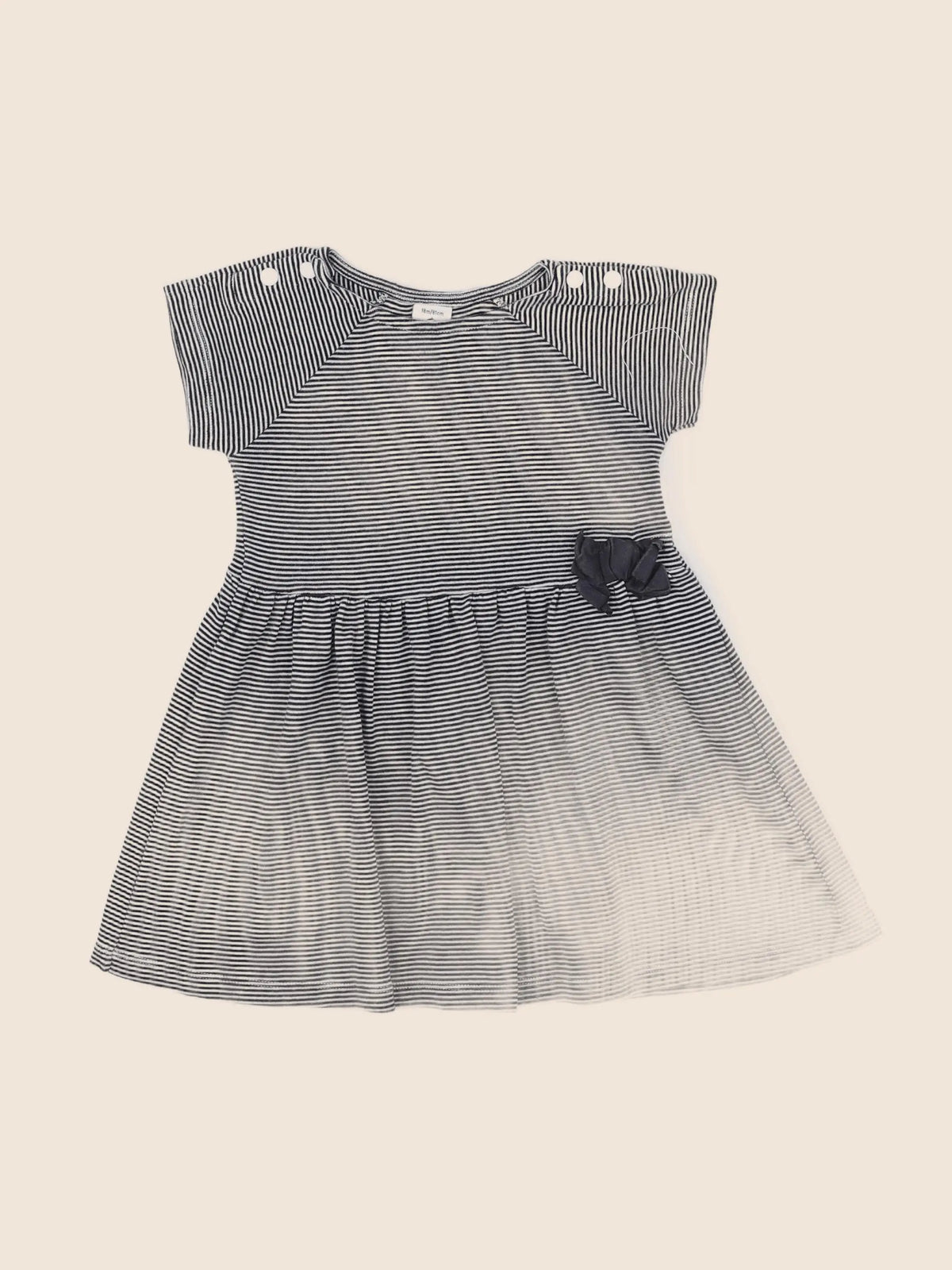 Petit Bateau - robe bleu - 18 mois