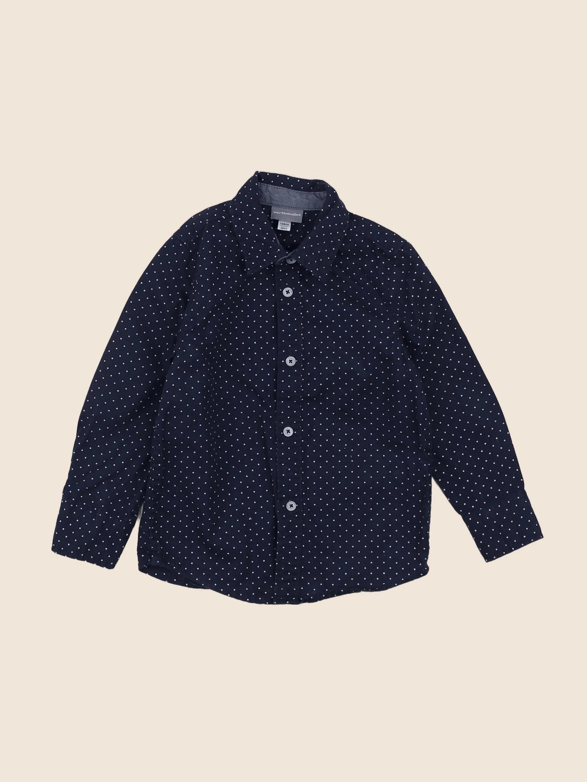 Vertbaudet - chemise bleu - 4 ans