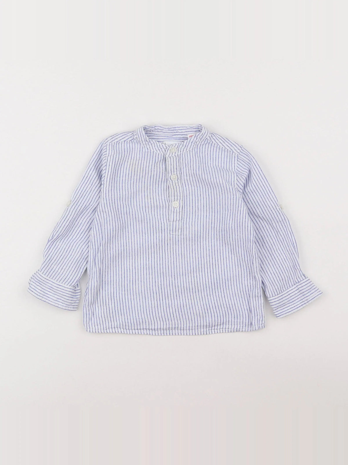 Mango - chemise bleu - 18 mois à 2 ans