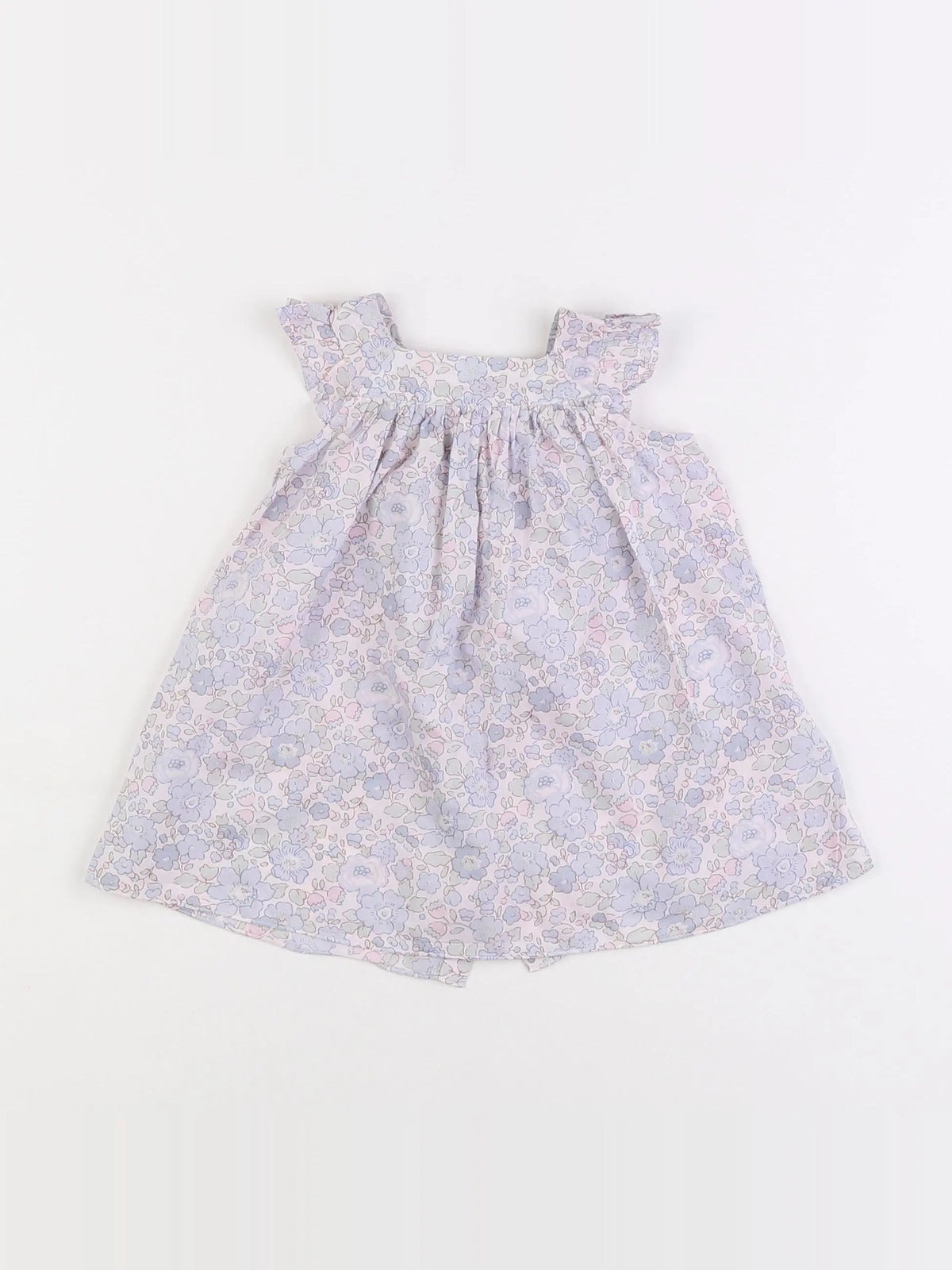 Jacadi - robe liberty bleu - 6 mois
