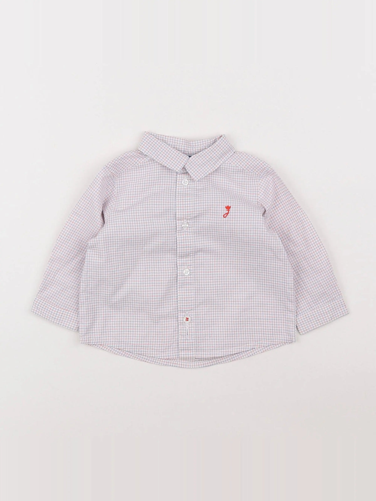 Jacadi - chemise blanc - 6 mois