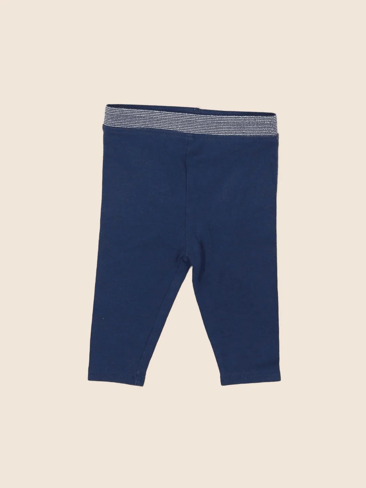 Vertbaudet - legging bleu - 3 mois