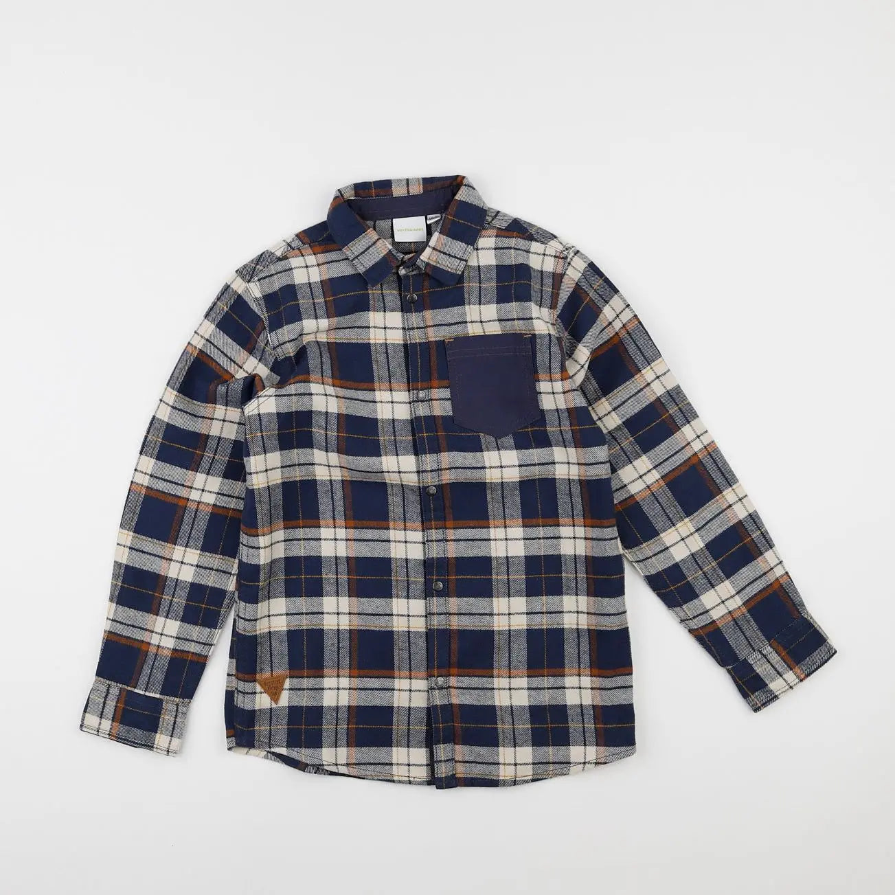 Vertbaudet - chemise multicolore - 10 ans