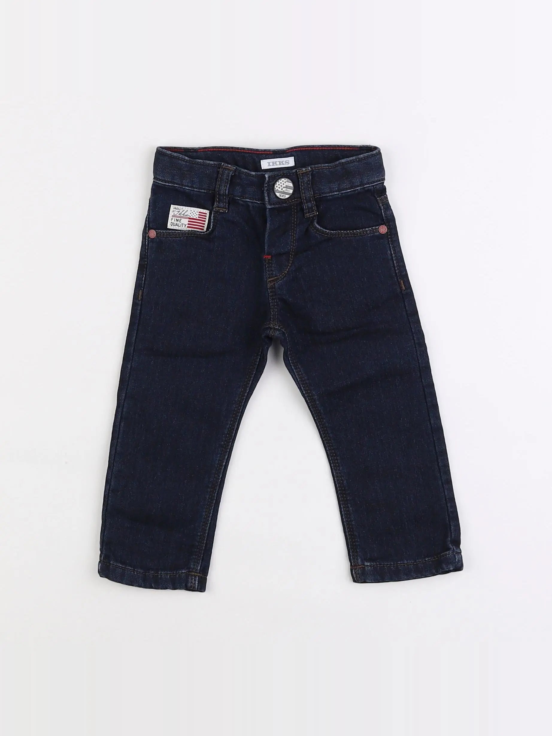 IKKS - jean bleu - 6 mois