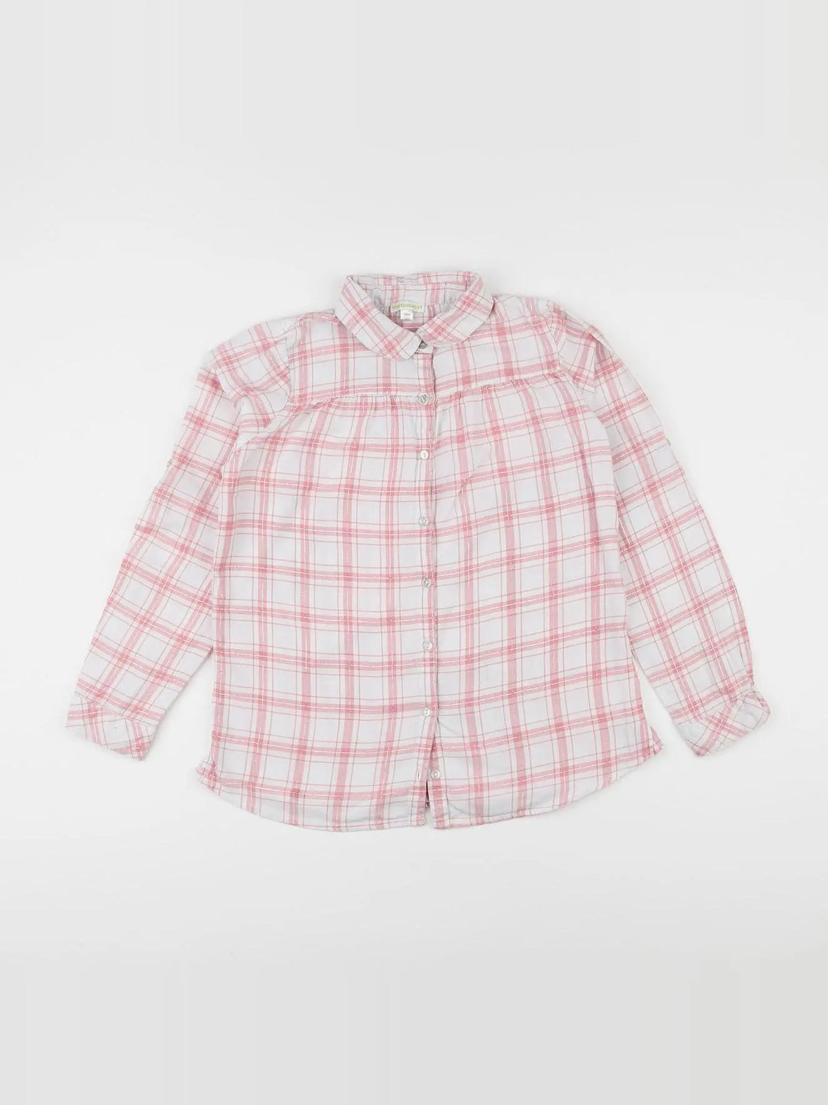 Vertbaudet - chemise rose - 12 ans