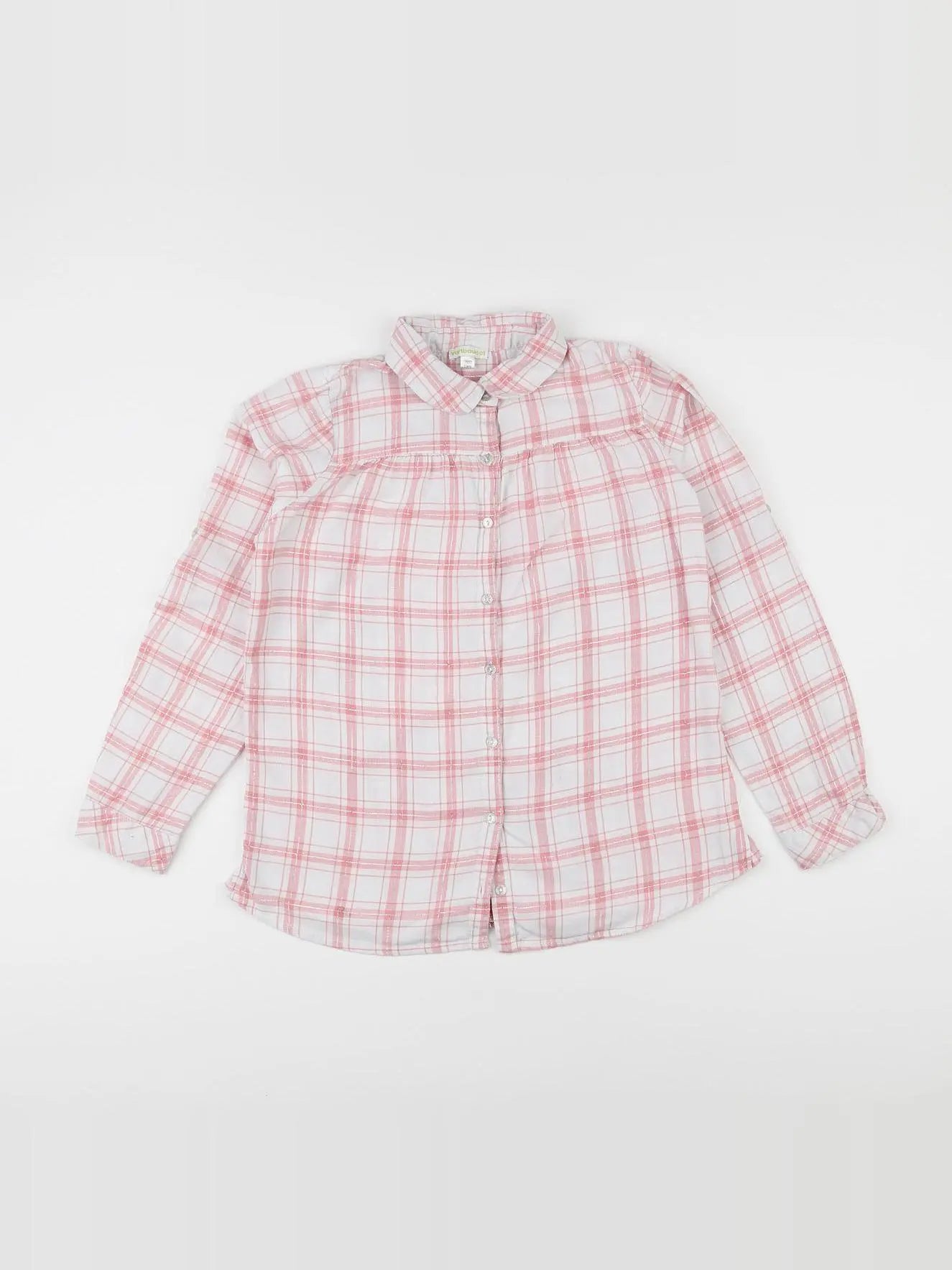 Vertbaudet - chemise rose - 12 ans