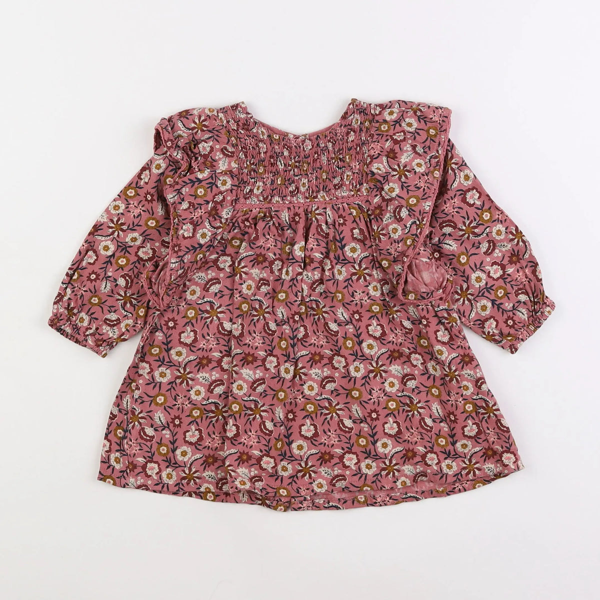 Vertbaudet - robe rose - 12 mois