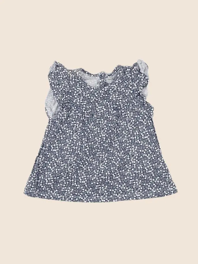 Vertbaudet - tee-shirt bleu - 12 mois