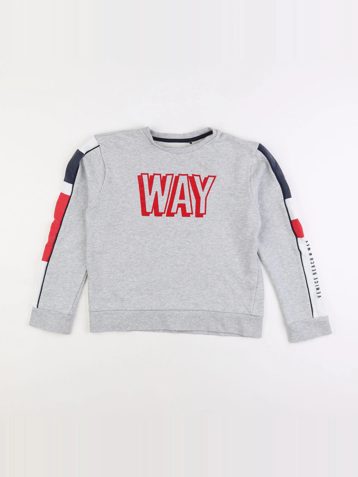 IKKS - sweat gris - 12 ans