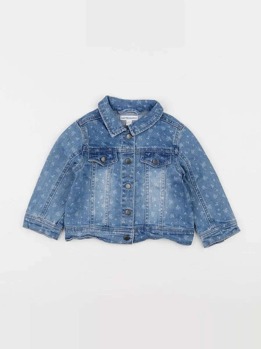 Vertbaudet - veste bleu - 18 mois