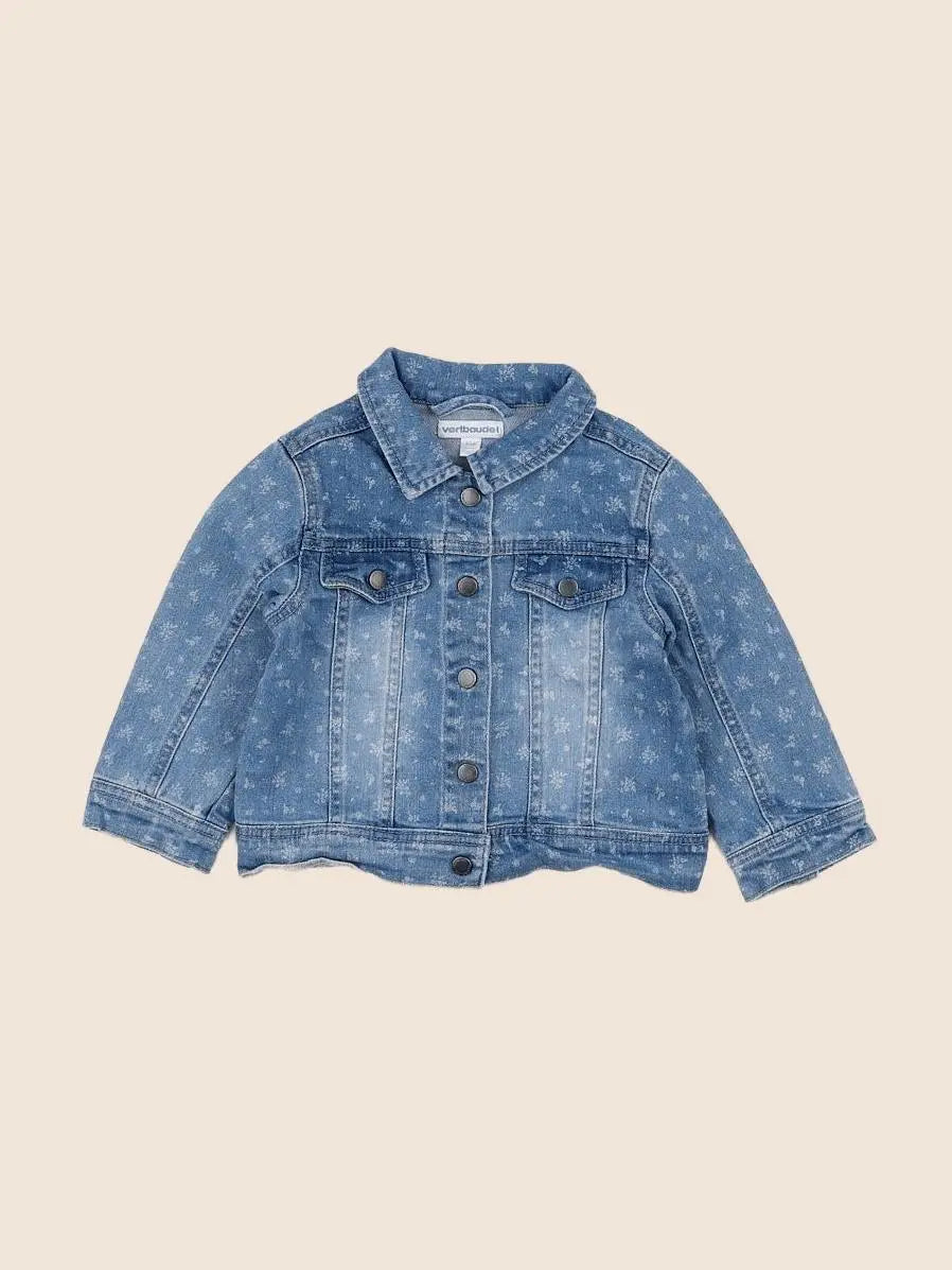 Vertbaudet - veste bleu - 18 mois