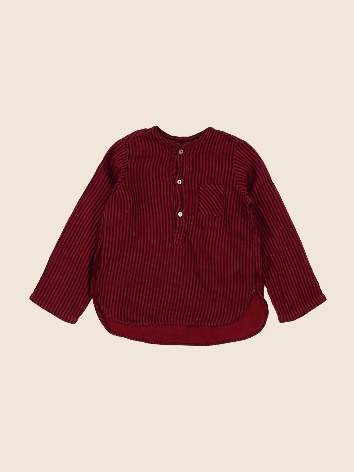 Bonton - chemise rouge - 6 ans