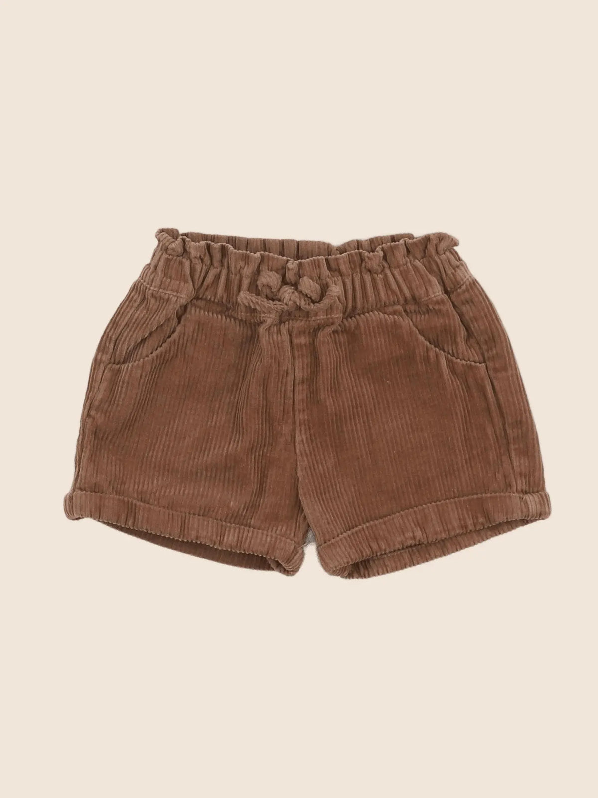 Vertbaudet - short marron - 9 mois