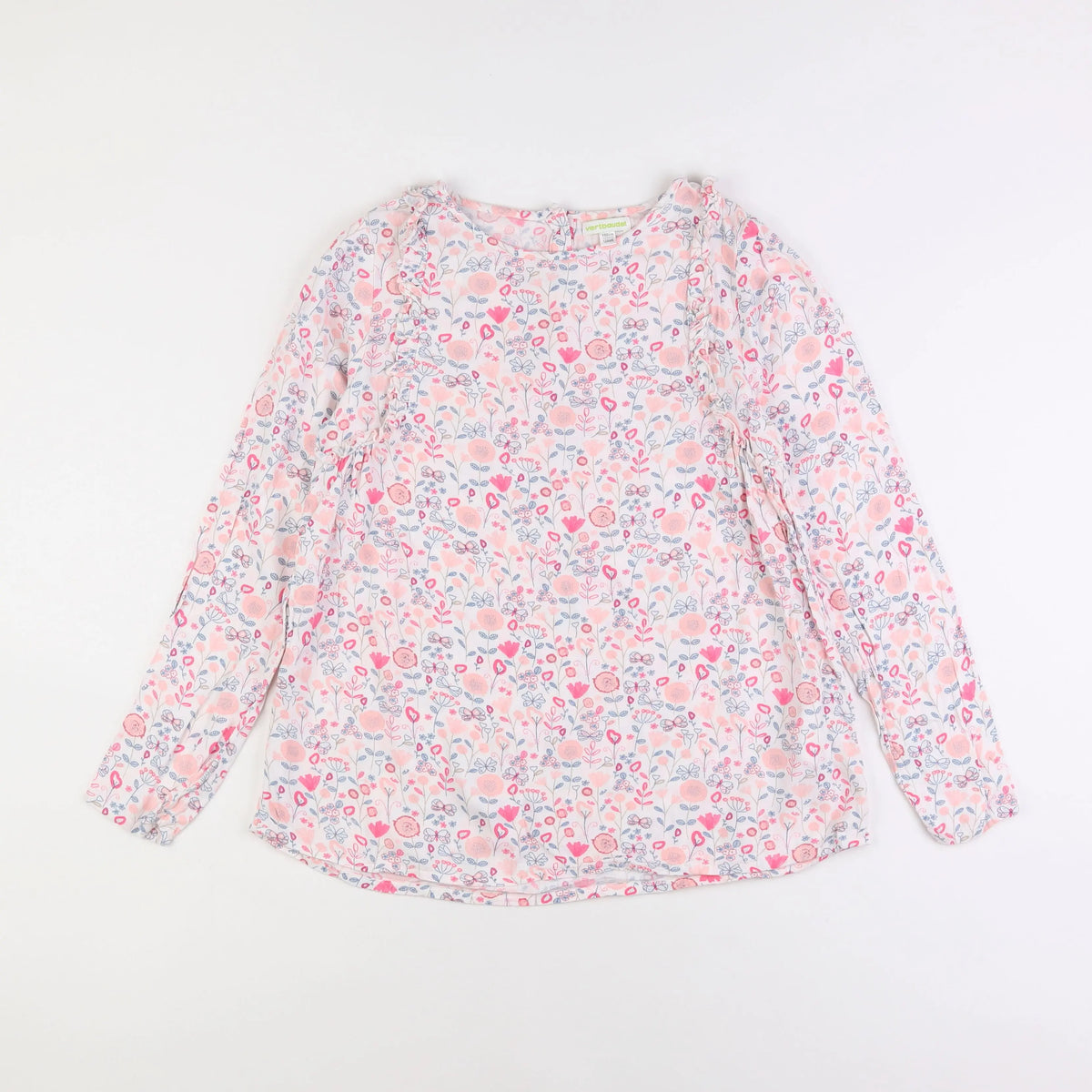 Vertbaudet - blouse rose - 12 ans