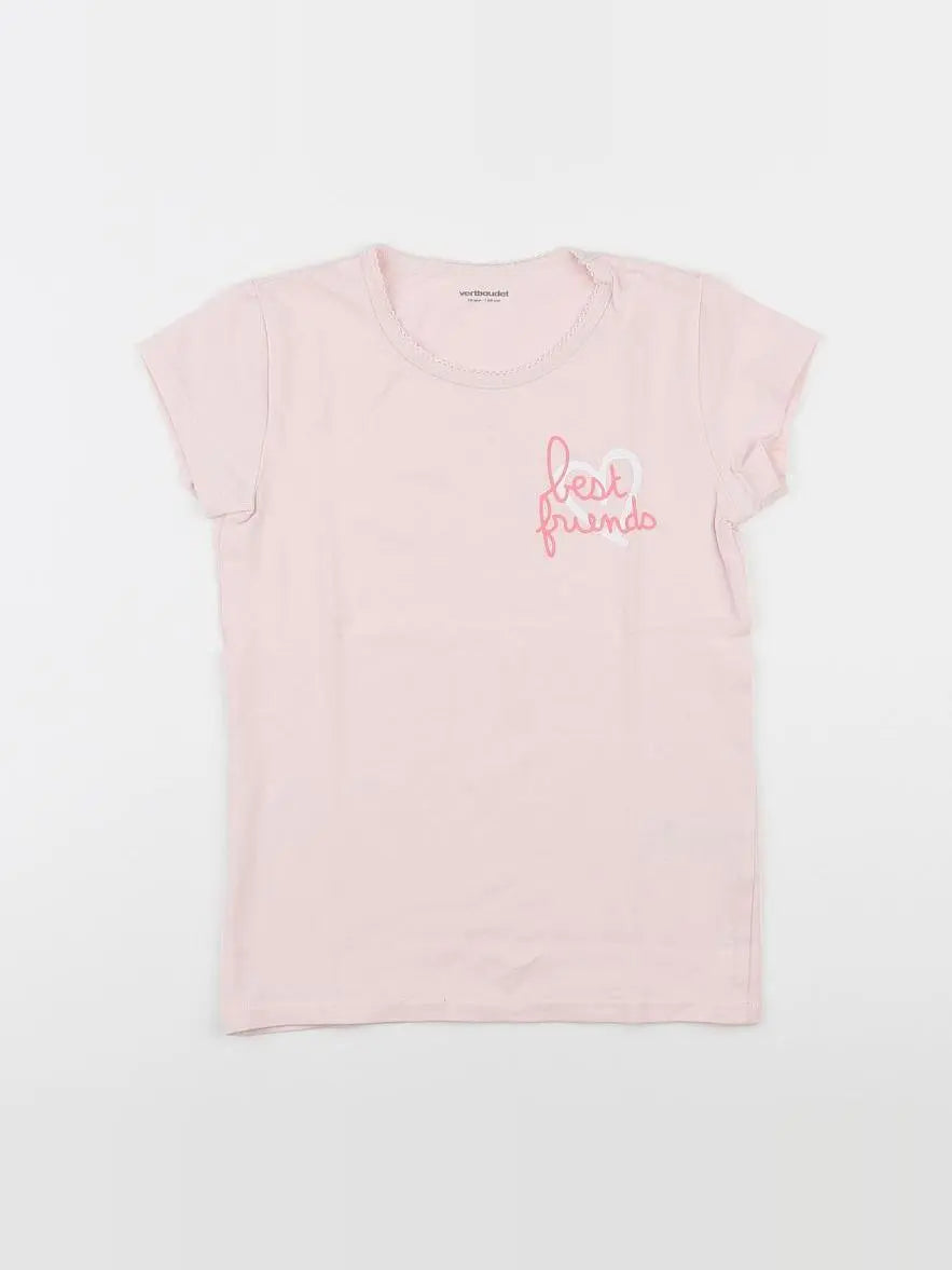 Vertbaudet - maillot de corps rose - 10 ans