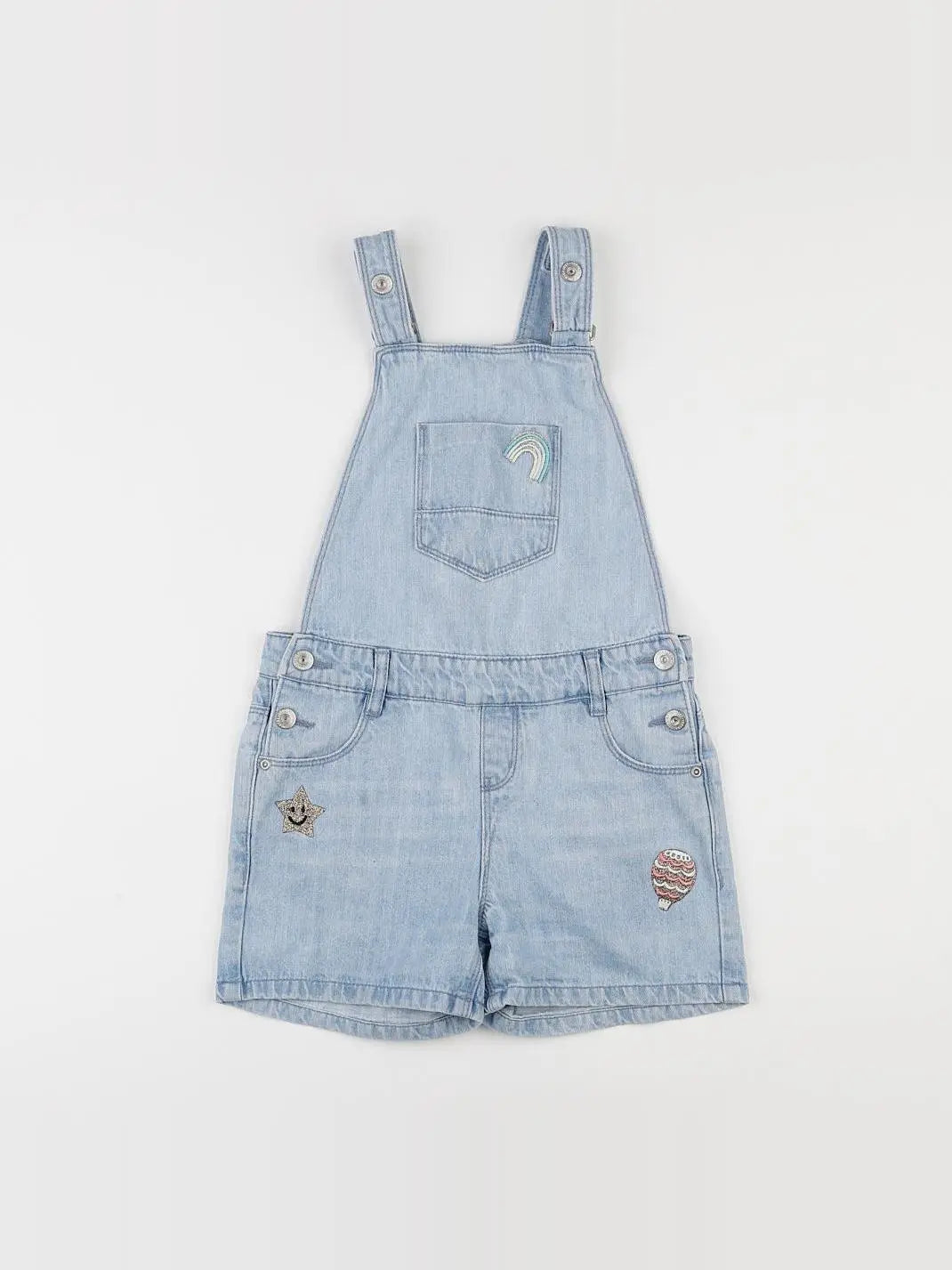 Vertbaudet - salopette bleu - 9 ans