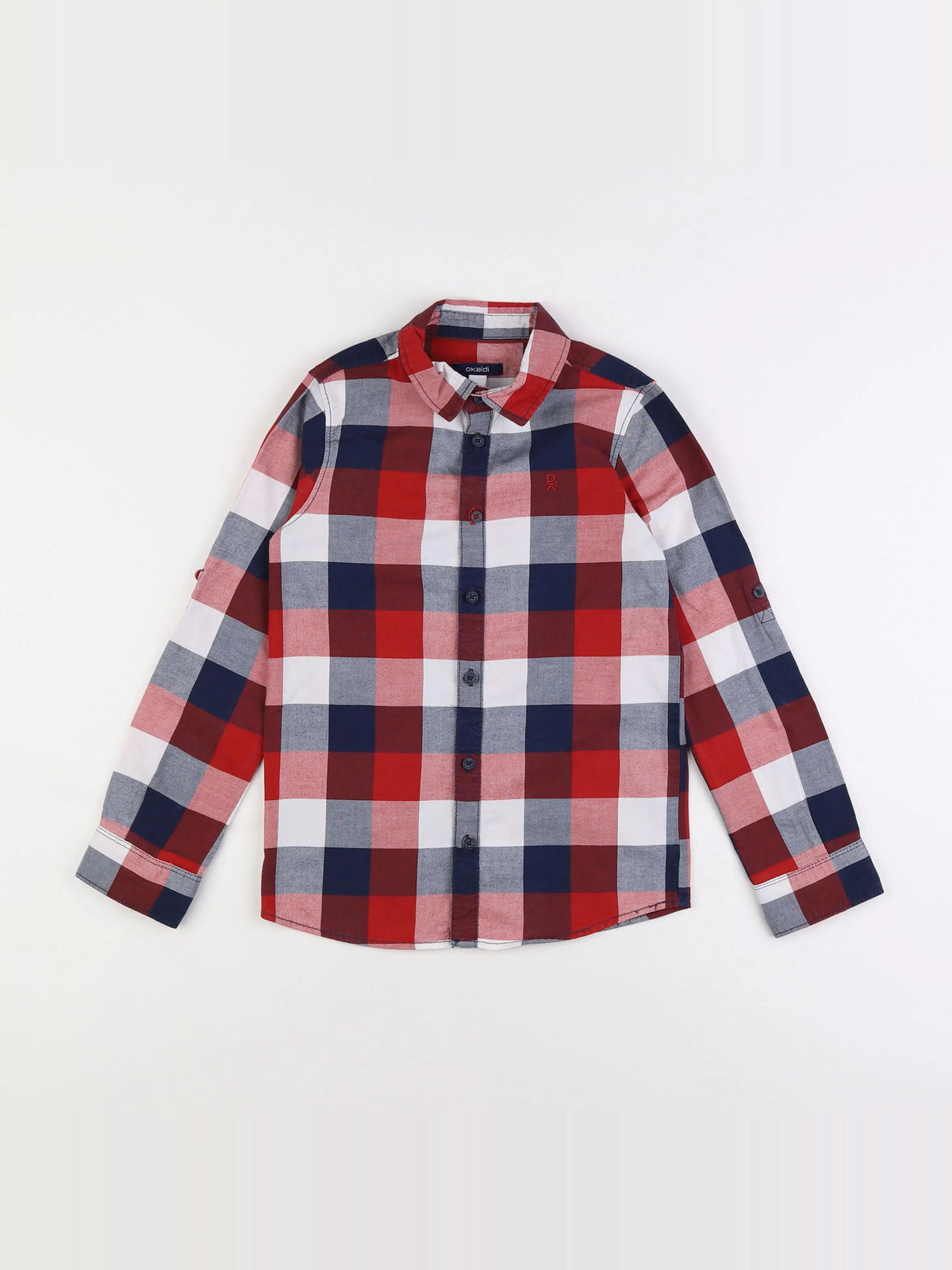 Okaidi - chemise multicolore - 8 ans