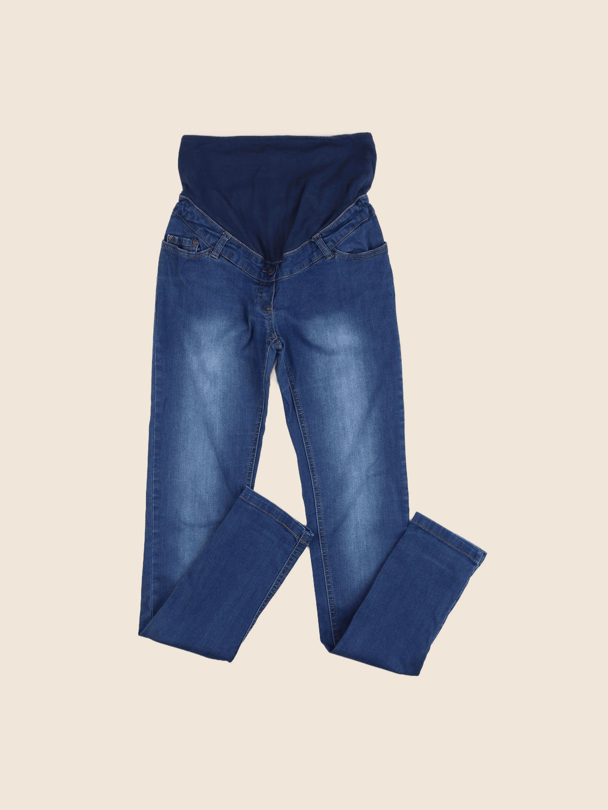 Vertbaudet - jean grossesse bleu - 38