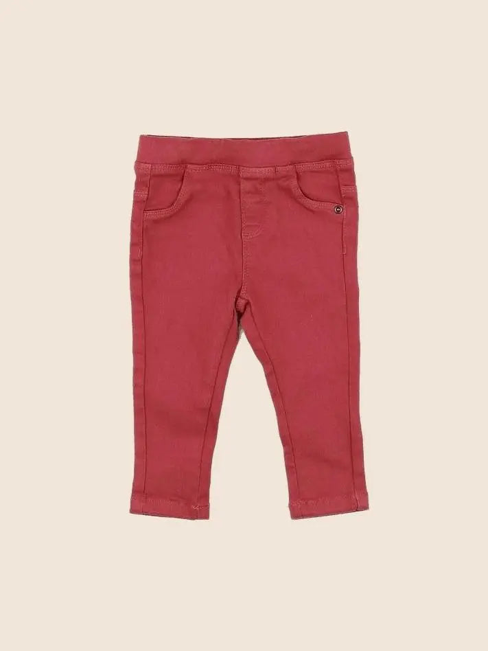 Vertbaudet - jegging rose - 12 mois
