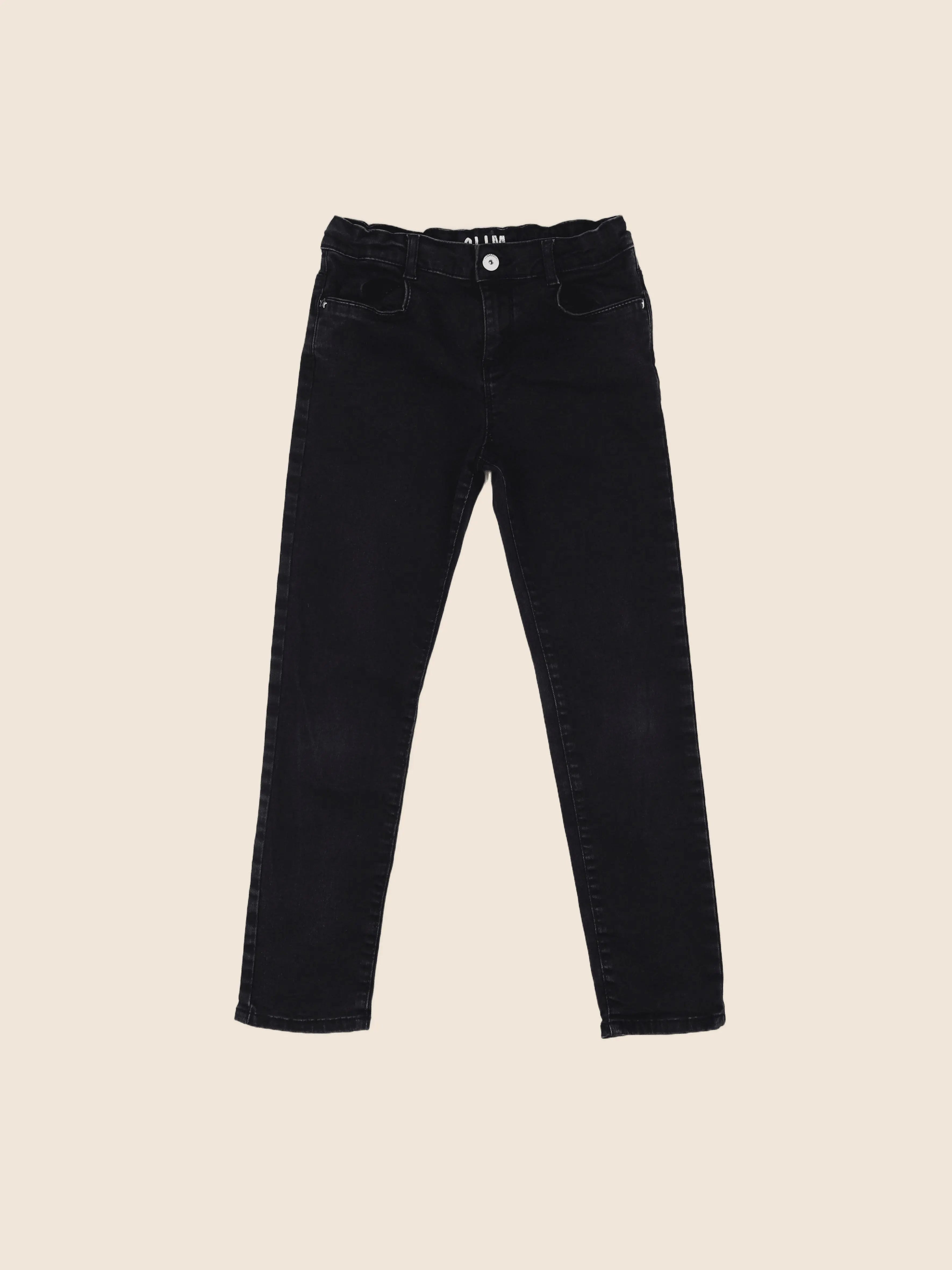 Vertbaudet - jean noir - 9 ans