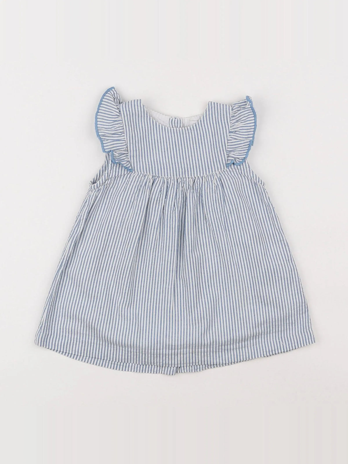 Cadet Rousselle - robe bleu - 12 mois