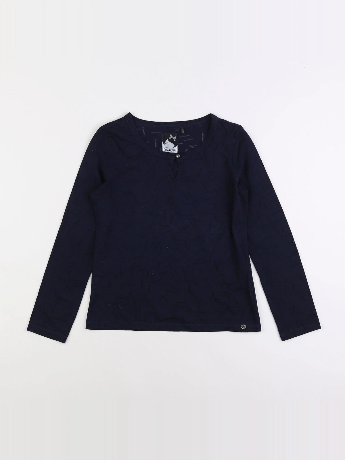IKKS - tee-shirt bleu - 10 ans