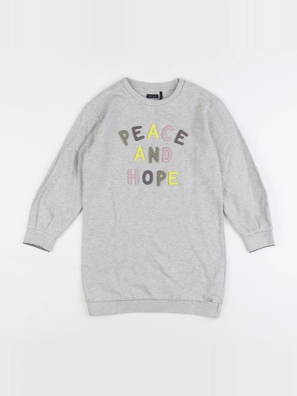IKKS - robe gris - 8 ans