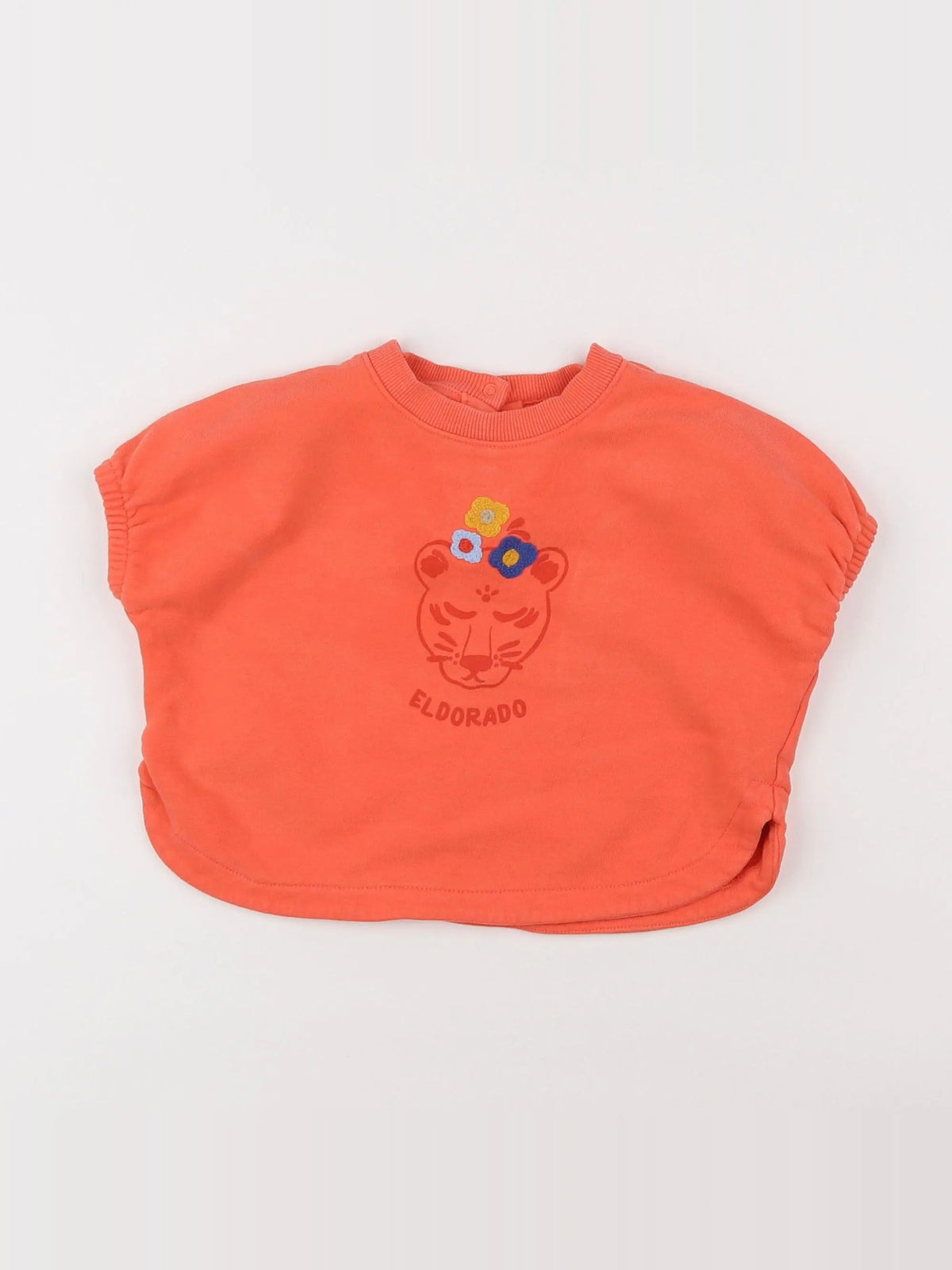 Tape à l'oeil - sweat orange - 18 mois