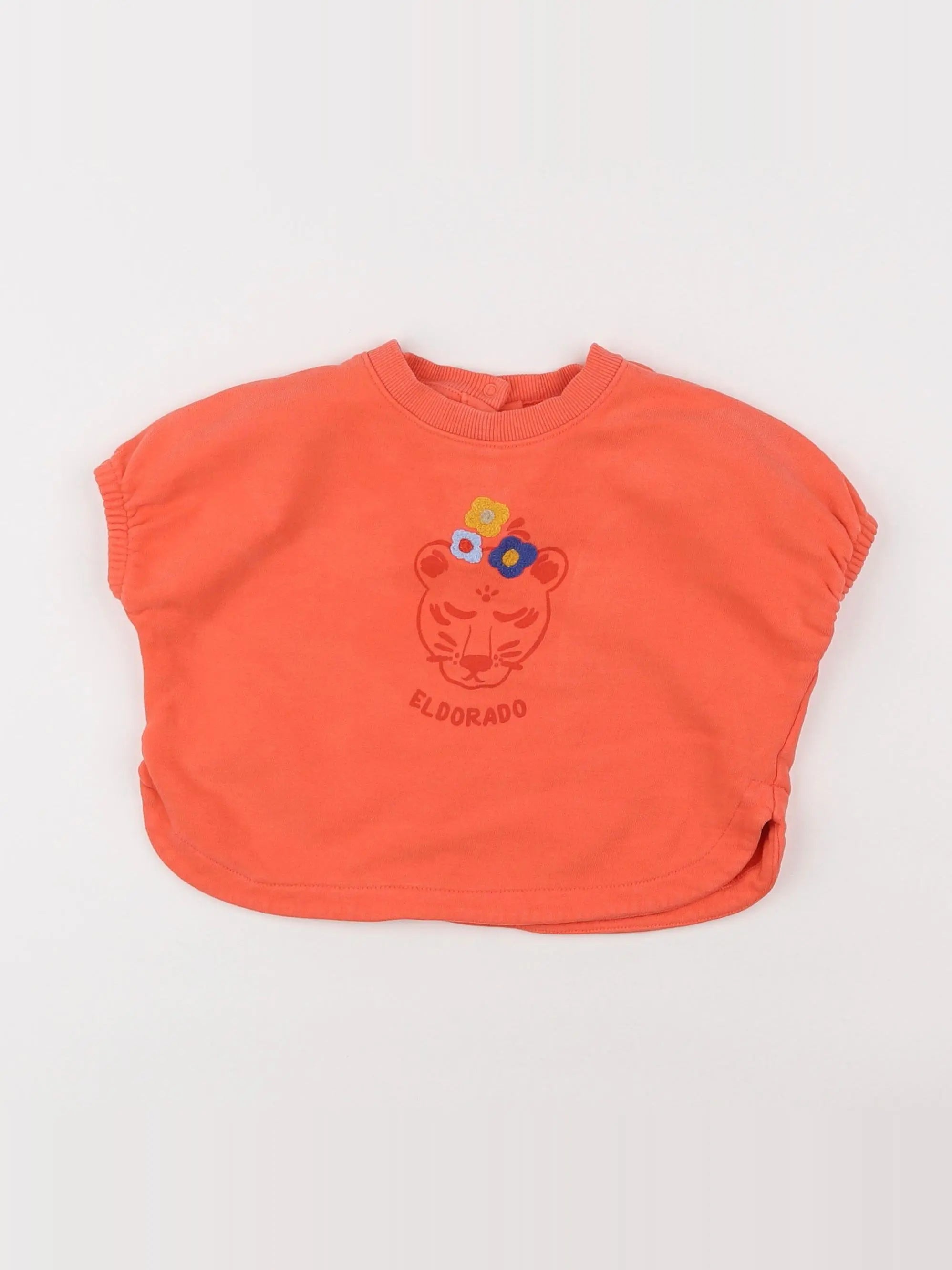 Tape à l'oeil - sweat orange - 18 mois