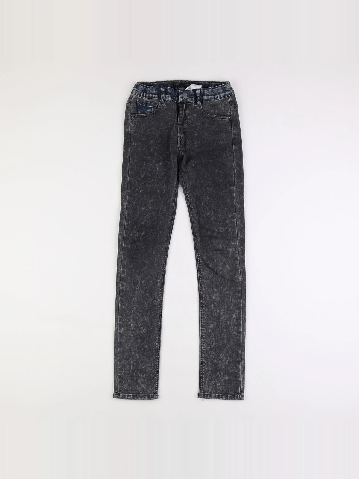 IKKS - jean gris - 10 ans