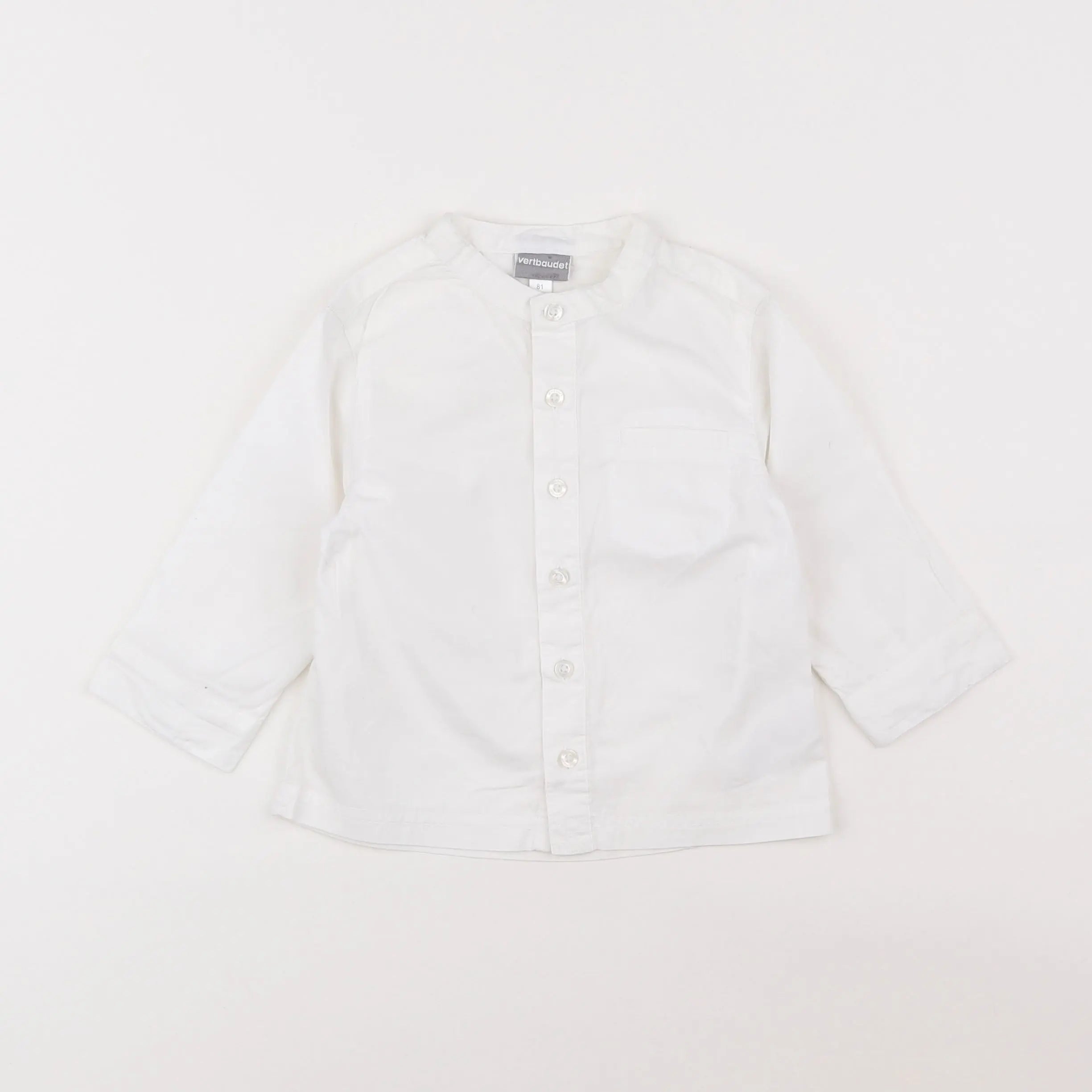 Vertbaudet - chemise blanc - 18 mois