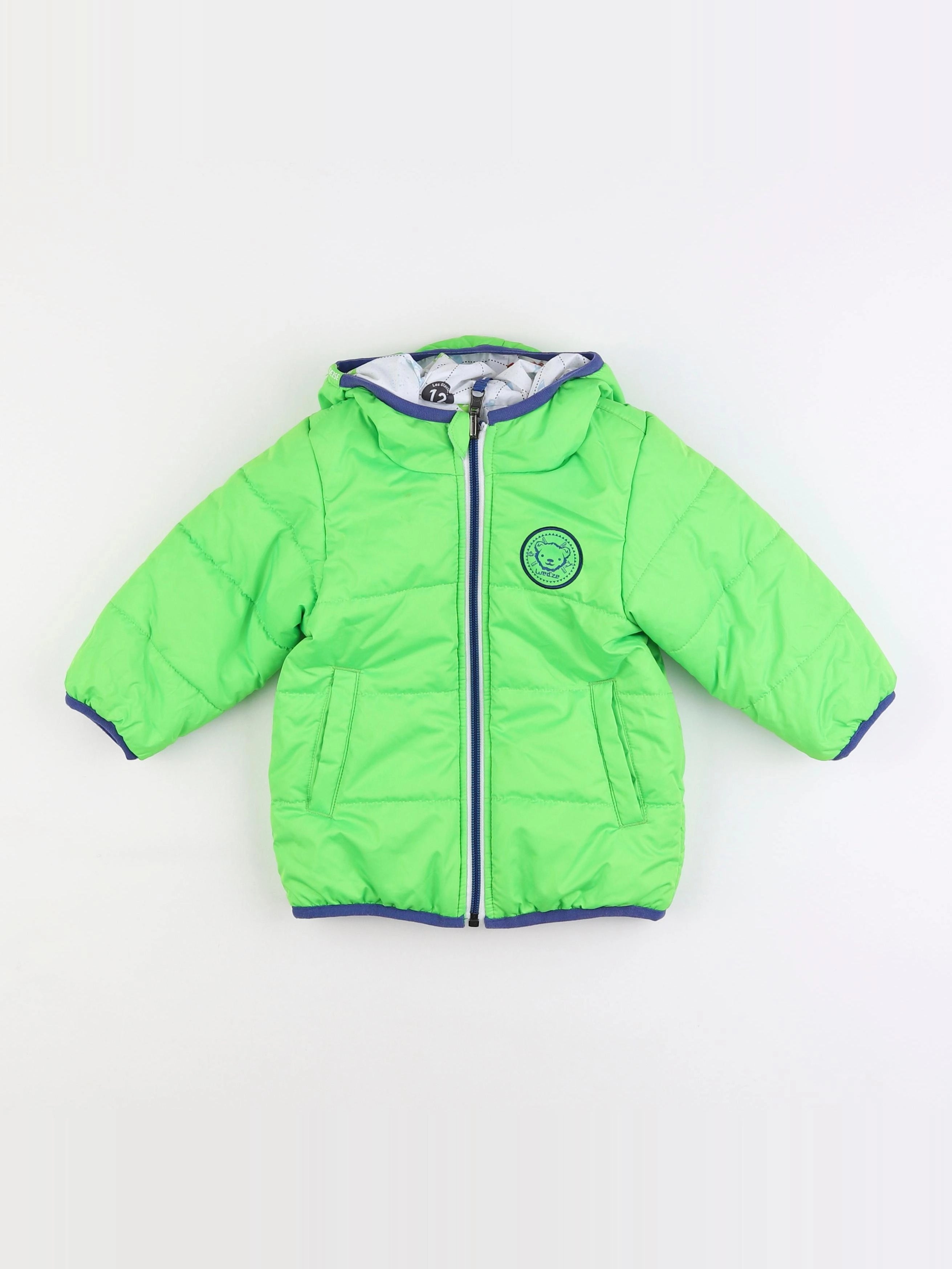 Decathlon ski - manteau de ski réversible vert - 18 mois