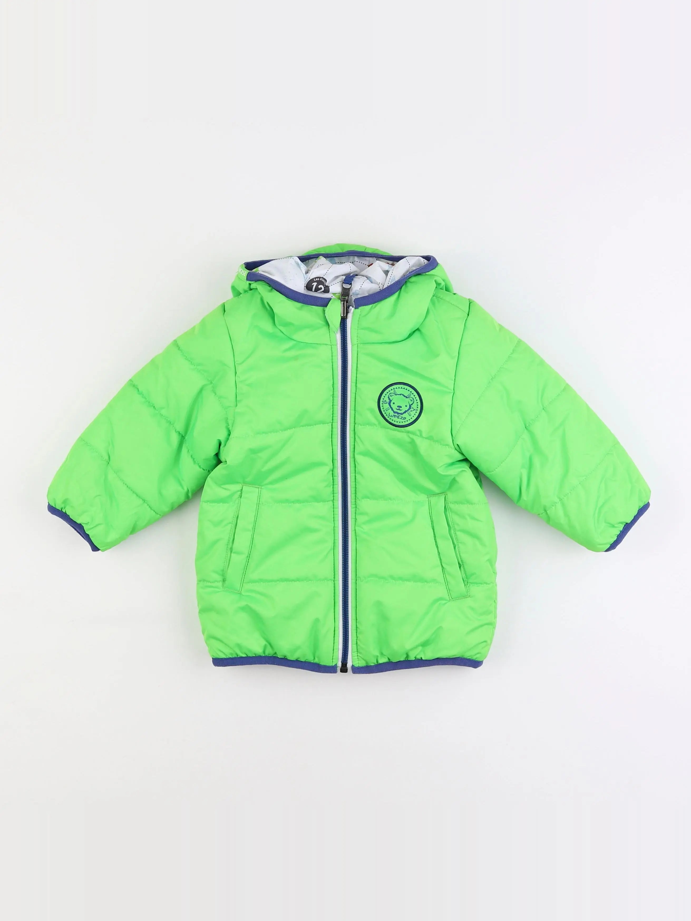 Decathlon ski - manteau de ski réversible vert - 18 mois