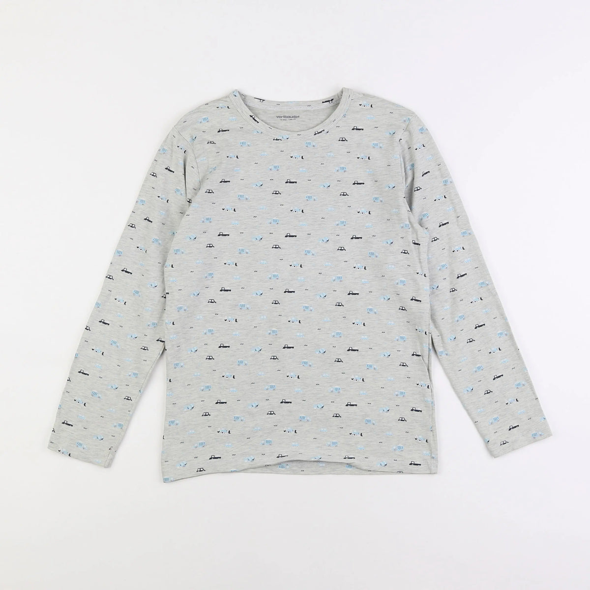 Vertbaudet - tee-shirt gris - 12 ans