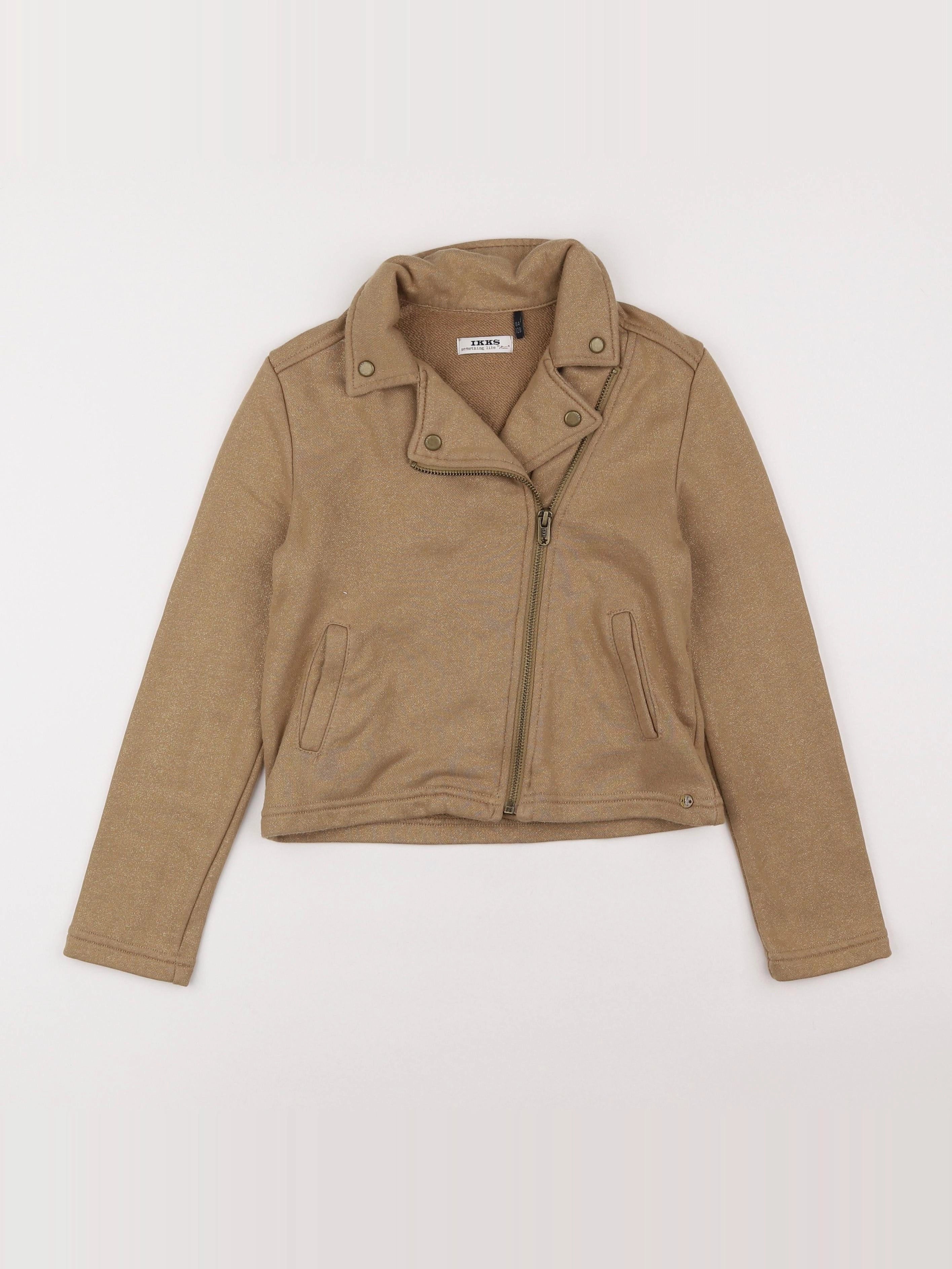 IKKS - veste marron - 8 ans