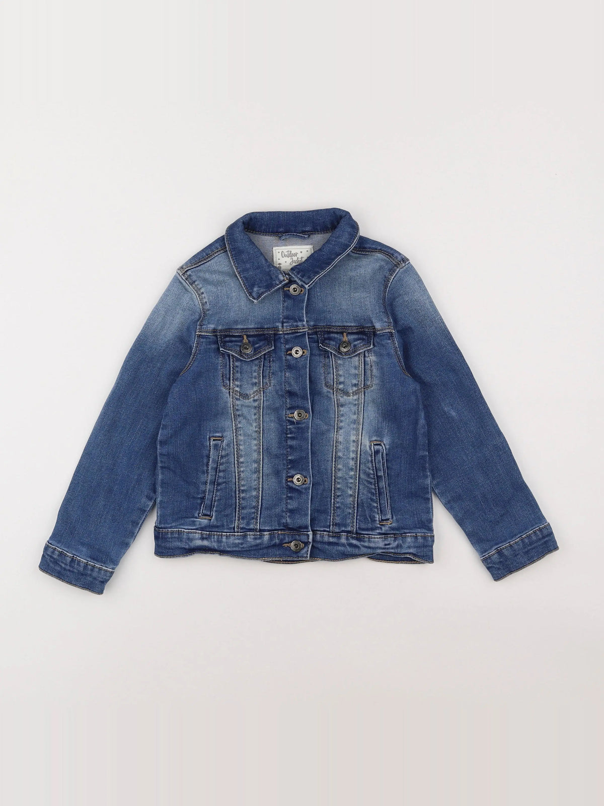 Vertbaudet - veste gris - 6 ans