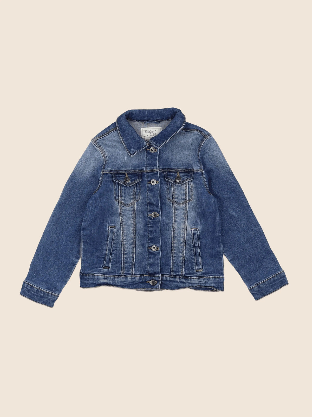 Vertbaudet - veste gris - 6 ans