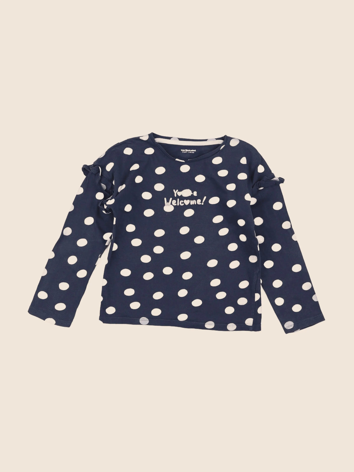 Vertbaudet - tee-shirt bleu - 5 ans