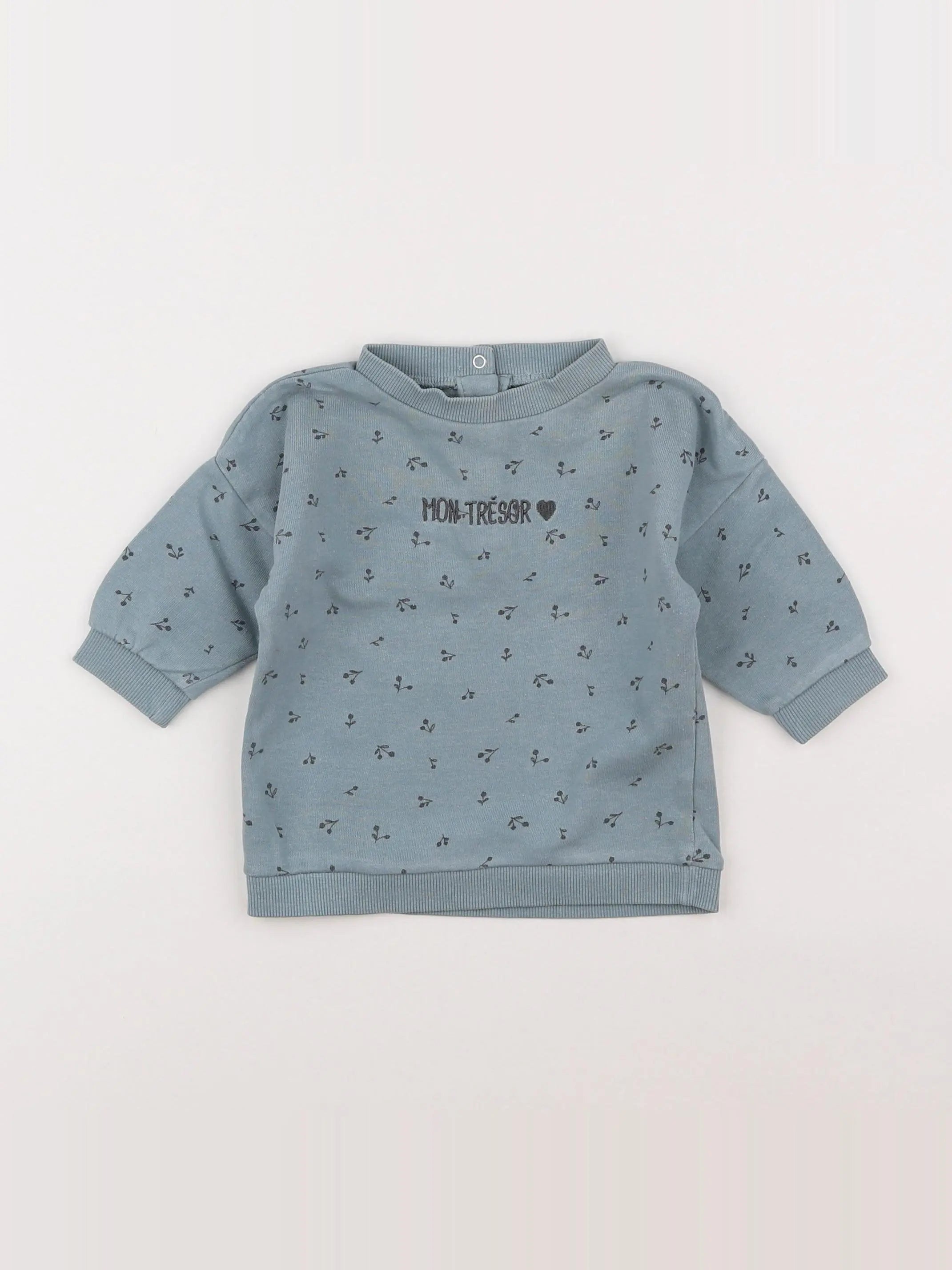 Vertbaudet - robe bleu - 6 mois