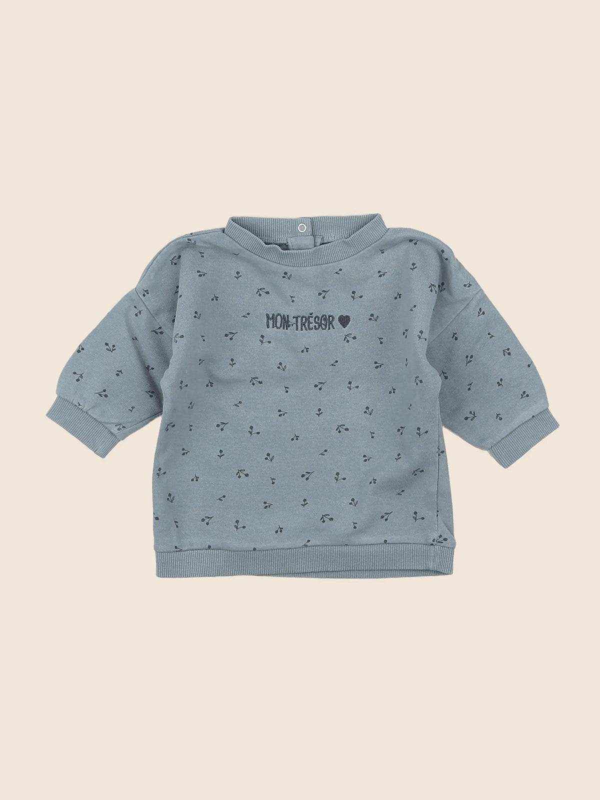 Vertbaudet - robe bleu - 6 mois